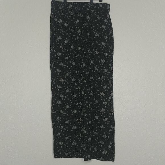 SO Goods For Life High Rise Wide Leg Floral Pants Size XL - Picture 2 of 9